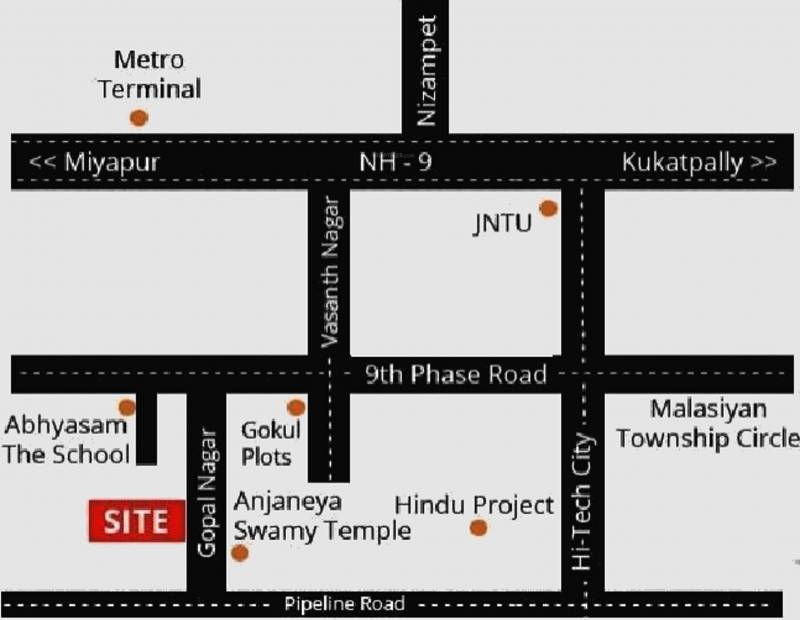  prem-nest Images for Location Plan of Prem Prem Nest