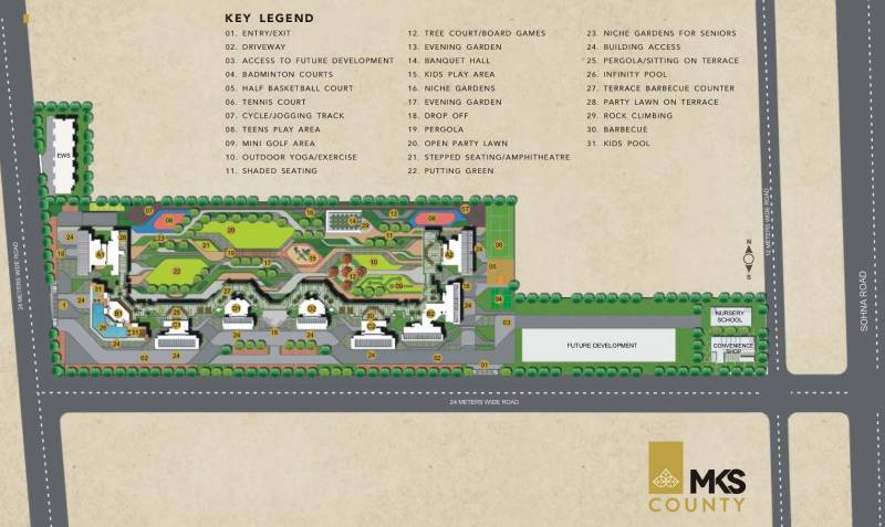  county Images for Layout Plan of MKS County