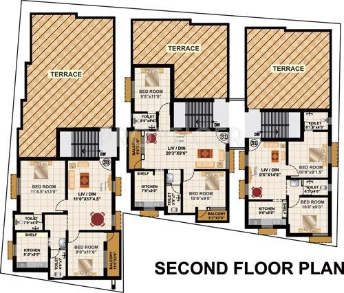 Images for Cluster Plan of RB Foundations Bagyalakshmi Enclave