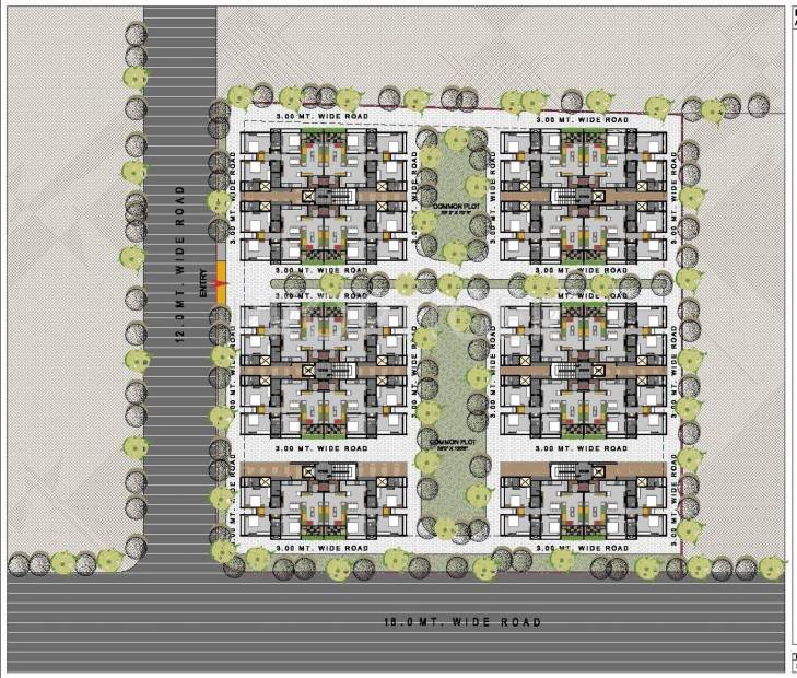  serenity Images for Layout Plan of Sankalp Serenity