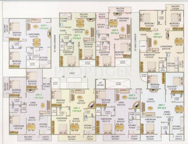 Images for Cluster Plan of Mallikarjuna Sri Mallikarjuna Residency