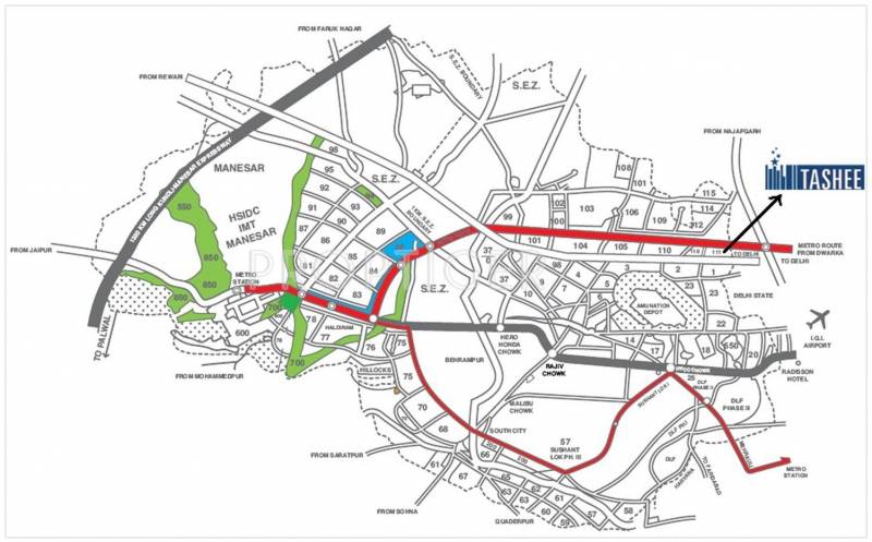  capital-gateway Images for Location Plan of Tashee Capital Gateway