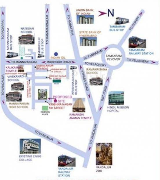 Images for Location Plan of Shree Constructions Mumbai Shree Ramya Devi Flats