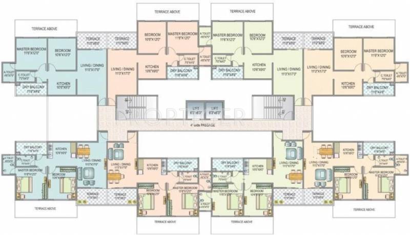 Images for Cluster Plan of Pragati Ambrosia