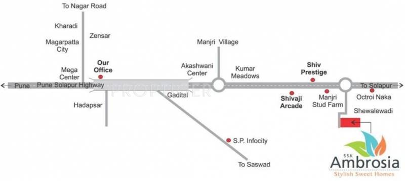 Images for Location Plan of Pragati Ambrosia