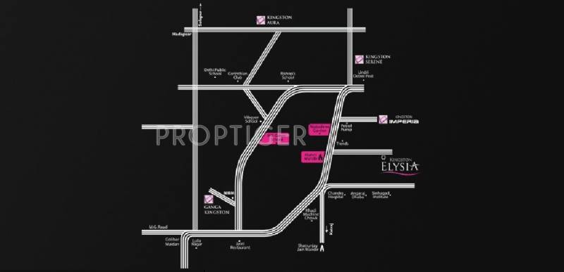Images for Location Plan of Vedant Kingston Serene