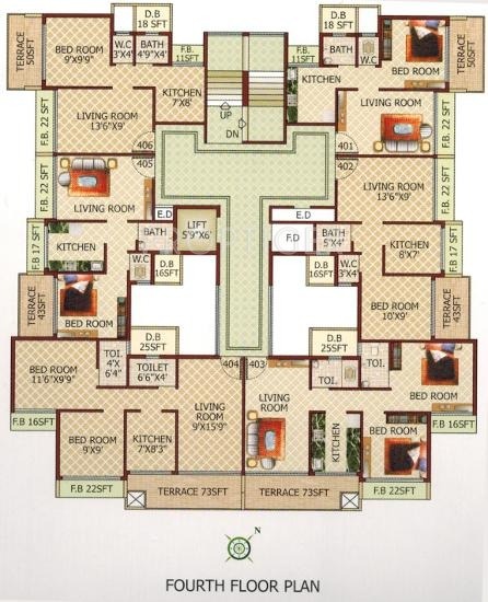  residency Images for Cluster Plan of AUM Residency