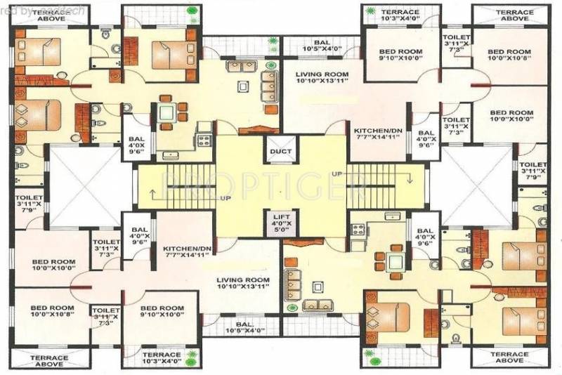 Images for Cluster Plan of Immaculate Mountain View Residency