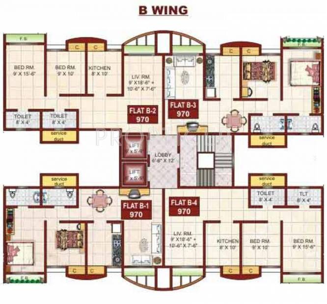 Images for Cluster Plan of JNB Pooja Galaxy