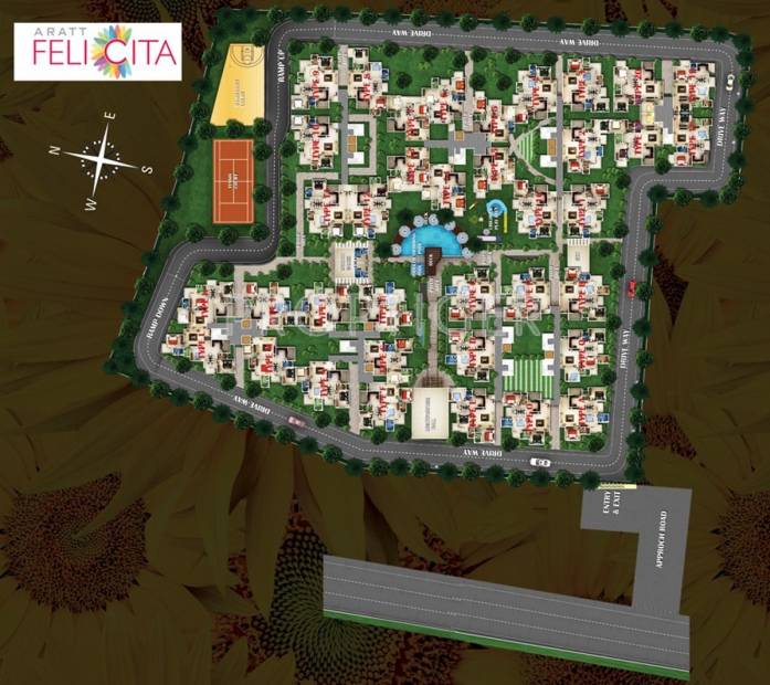  felicita Images for Layout Plan of Aratt Felicita