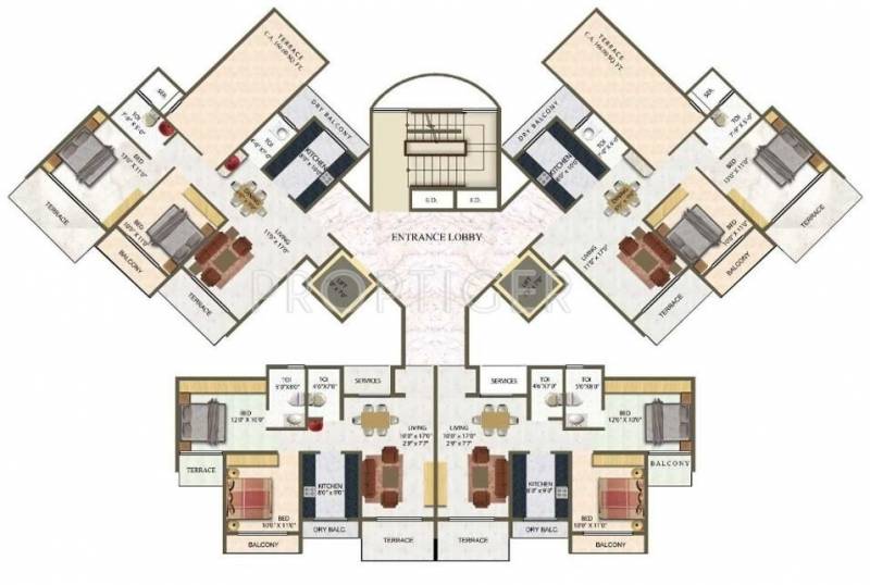 Images for Cluster Plan of Meena Meena Residency