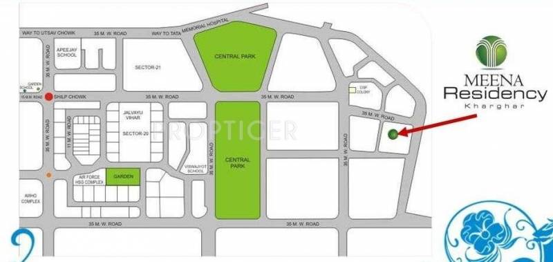 Images for Location Plan of Meena Meena Residency