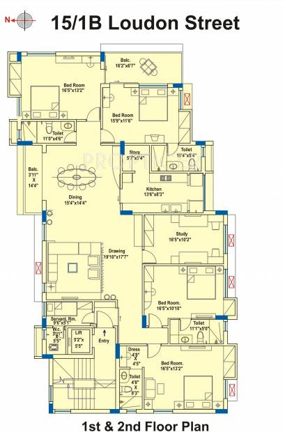  samir Tower A Cluster Plan