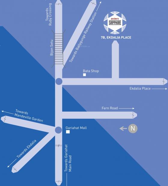  sapphire Images for Location Plan of Arrjavv Sapphire