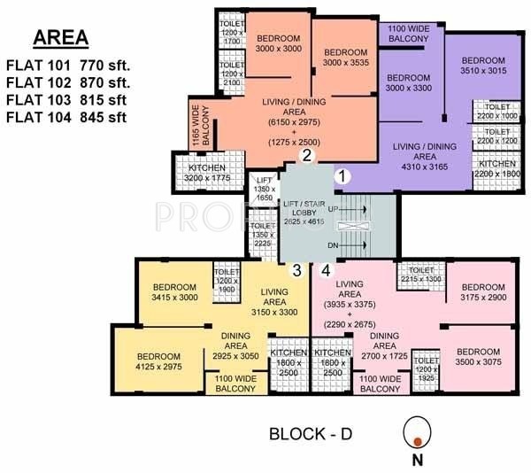 Images for Cluster Plan of Mayfair Palms