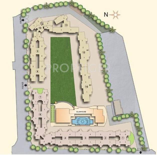 Images for Site Plan of Kalpataru Kamdhenu