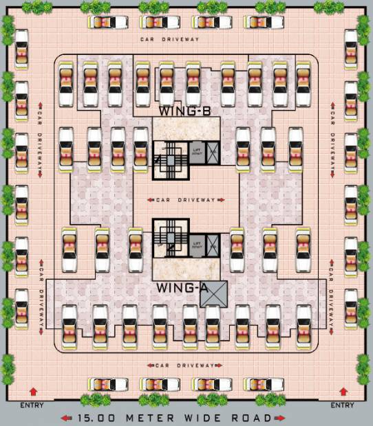  kalash Images for Cluster Plan of KD Kalash