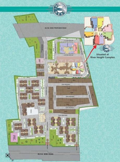 Images for Site Plan of Dhanvarsha Laurel Next