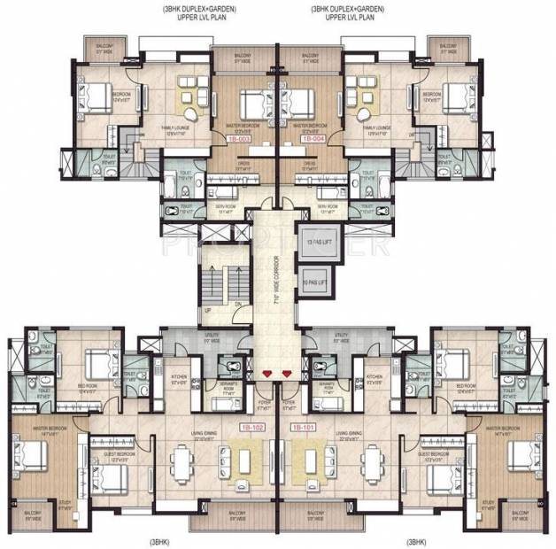  arista Tower 1B Cluster Plan