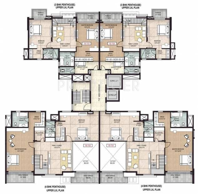  arista Tower 2A Cluster Plan