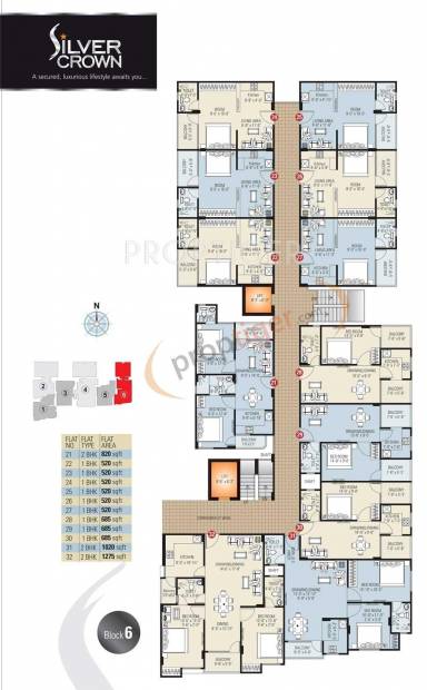 Images for Cluster Plan of Vardhman Silver Crown