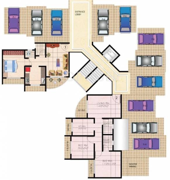 Images for Cluster Plan of Mohan Group Valley