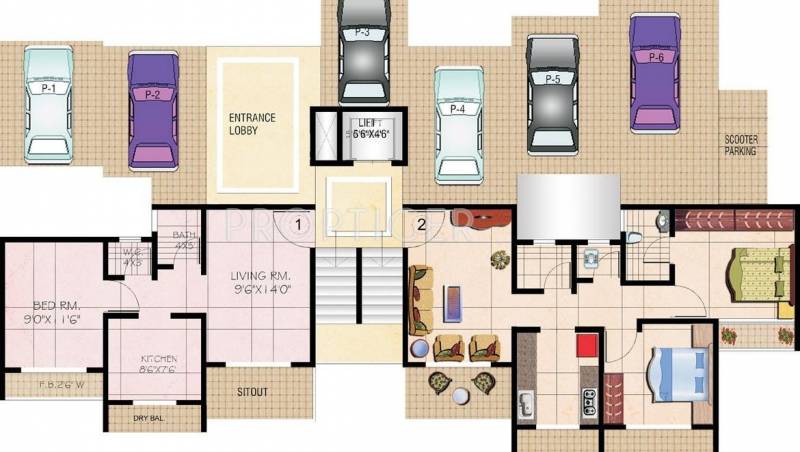 Images for Cluster Plan of Mohan Group Valley