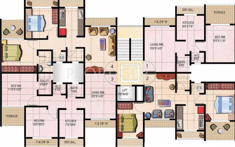Images for Cluster Plan of Mohan Group Valley