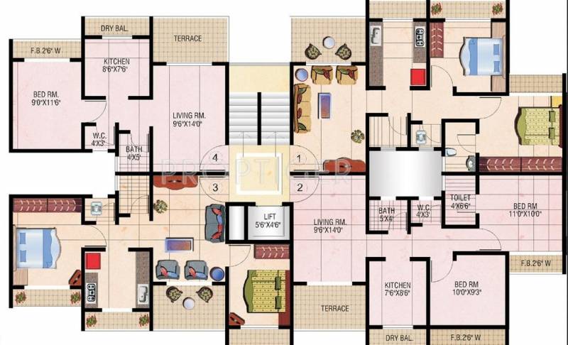 Images for Cluster Plan of Mohan Group Valley