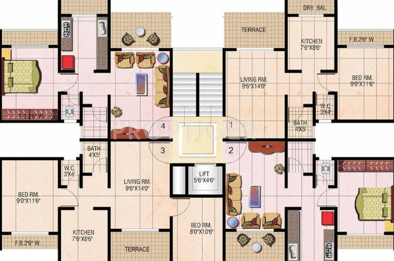 Images for Cluster Plan of Mohan Group Valley