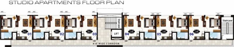  aster-studio-apartments Images for Cluster Plan of DN Aster Studio Apartments