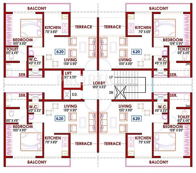Images for Cluster Plan of GHP Casa