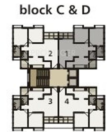  skyline Block A Cluster Plan