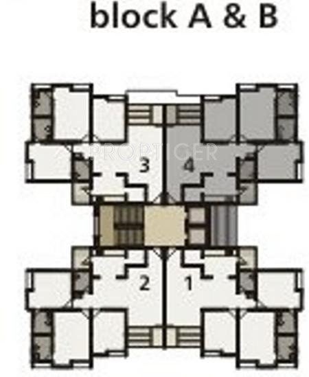  skyline Block A Cluster Plan