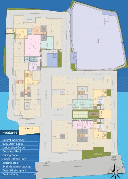  waterview Images for Layout Plan of MBPS Waterview
