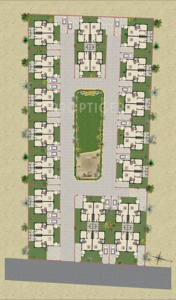 Satyam Developers Crystal Layout Plan