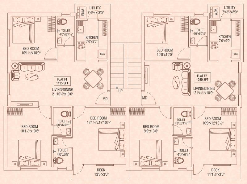 Images for Cluster Plan of Oyester Thirumullaivanam