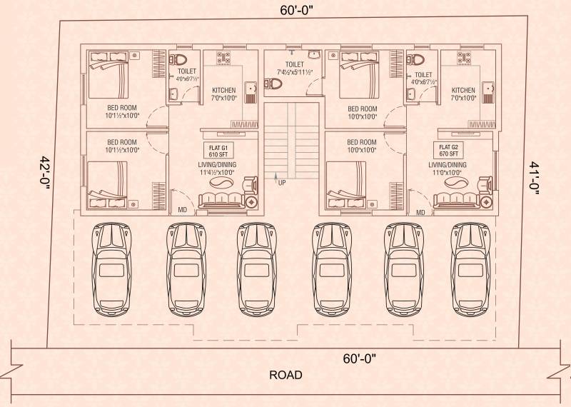 Images for Cluster Plan of Oyester Thirumullaivanam