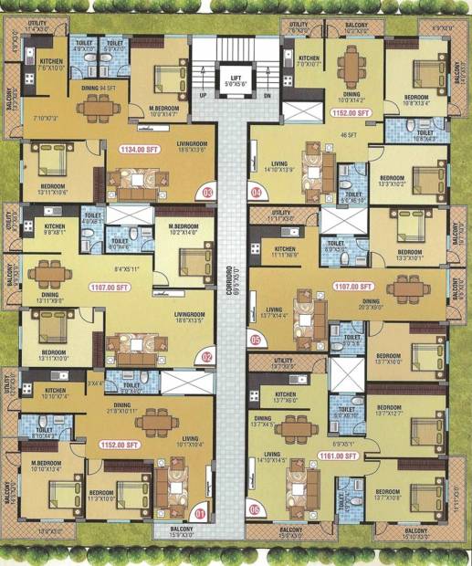  niveshana-highfield Images for Cluster Plan of Star Niveshana Highfield