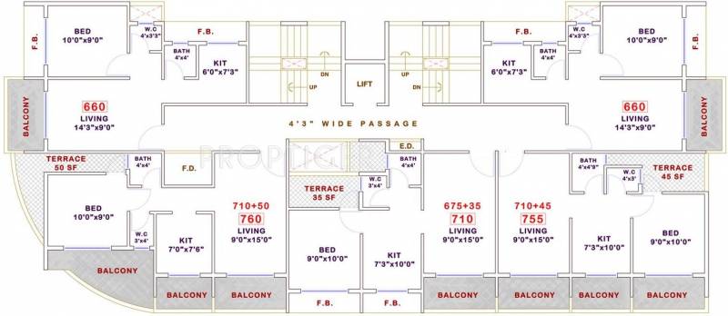 Images for Cluster Plan of Platinum Keshar Harmony