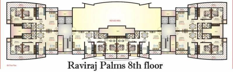 Images for Cluster Plan of Marwin Raviraj Palms