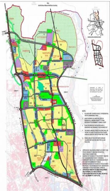 Images for Location Plan of Sai Krishna Welfare Society Sai Krishna Niwas