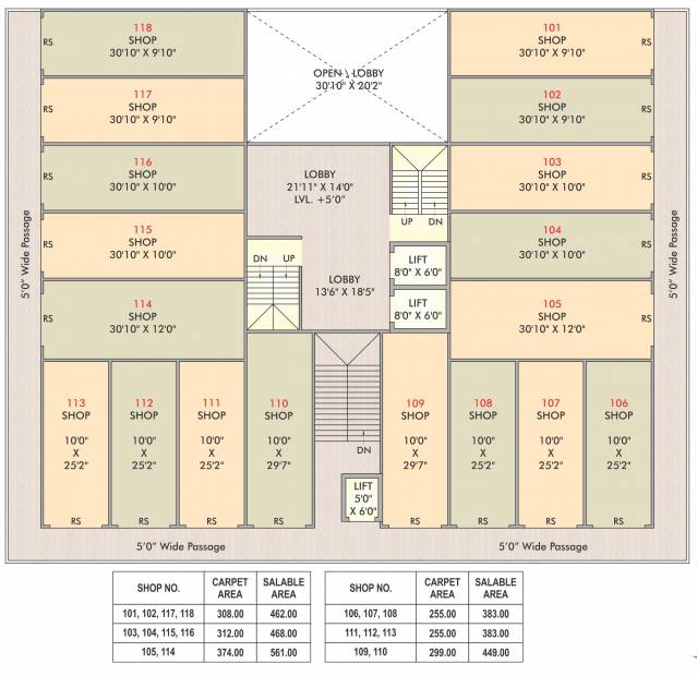 Images for Cluster Plan of Opulent Sheetal Square