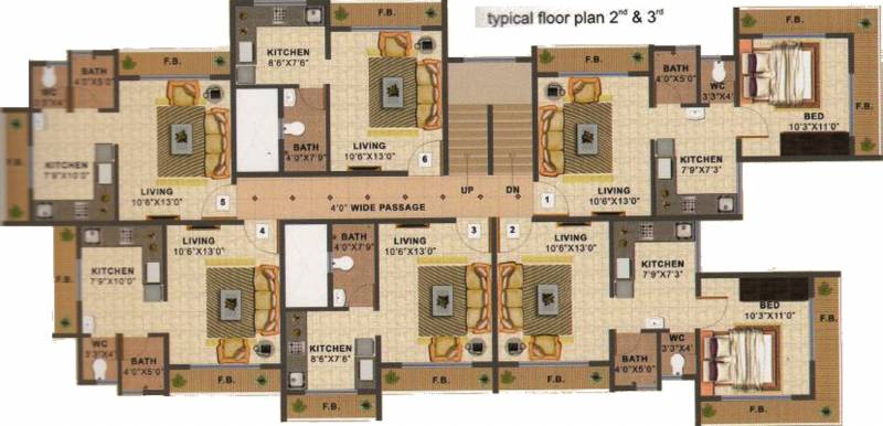 Images for Cluster Plan of Shubh Laxmi Surya Park