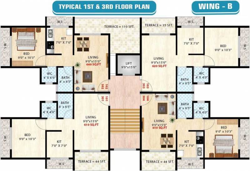 Images for Cluster Plan of Shubh Laxmi Surya Park