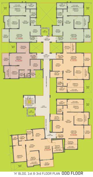 Images for Cluster Plan of Yashada Splendid County