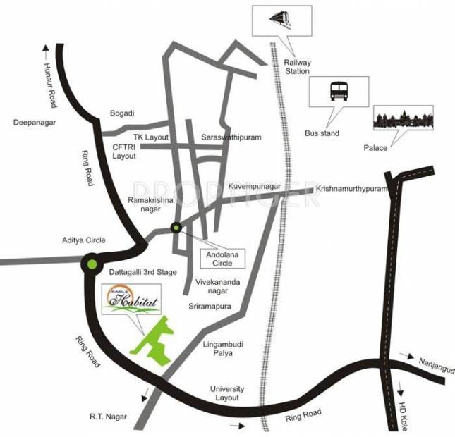  habitat Images for Location Plan of Karle Infra Habitat