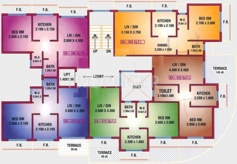 Images for Cluster Plan of Dudhe Brothers Sai Saukhya