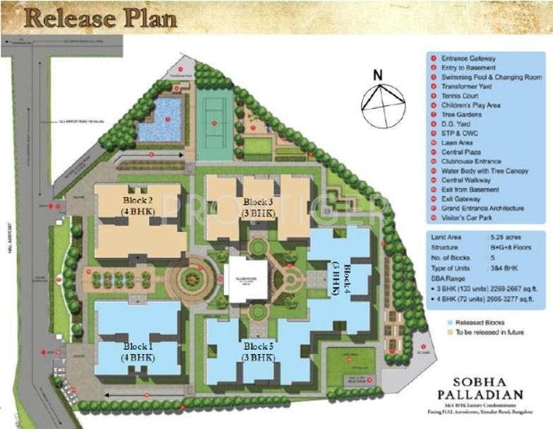  palladian Images for Site Plan of Sobha Palladian