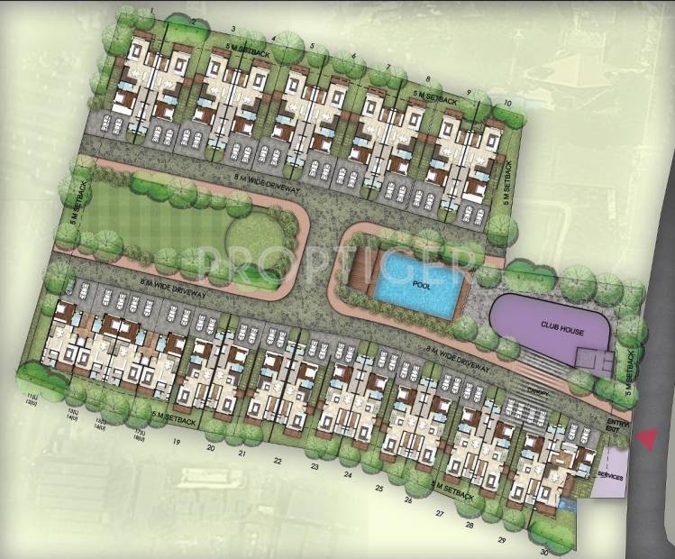 Images for Site Plan of Vaswani Walnut Creek Villa